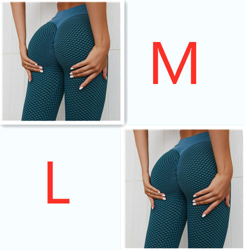 Aria plaid seamless high-waist gym leggings by Luna Forza (view 9)
