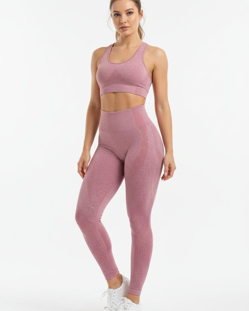 Quick-Dry Fitness Tights — Luna Forza gym tights, view 2