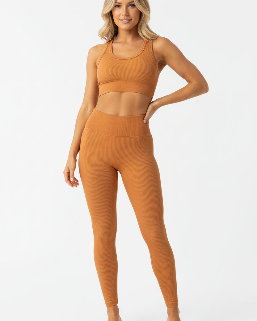 Bra & Shorts Fitness Set — Luna Forza activewear set, view 6