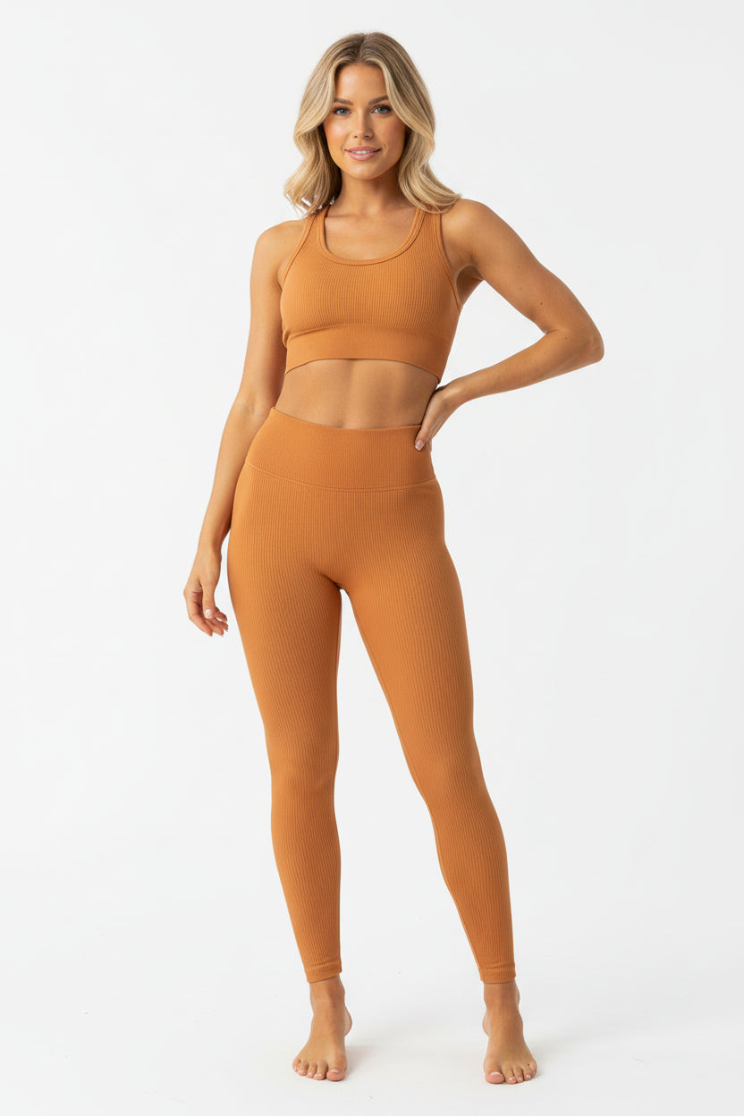 Bra & Shorts Fitness Set — Luna Forza activewear set, view 6
