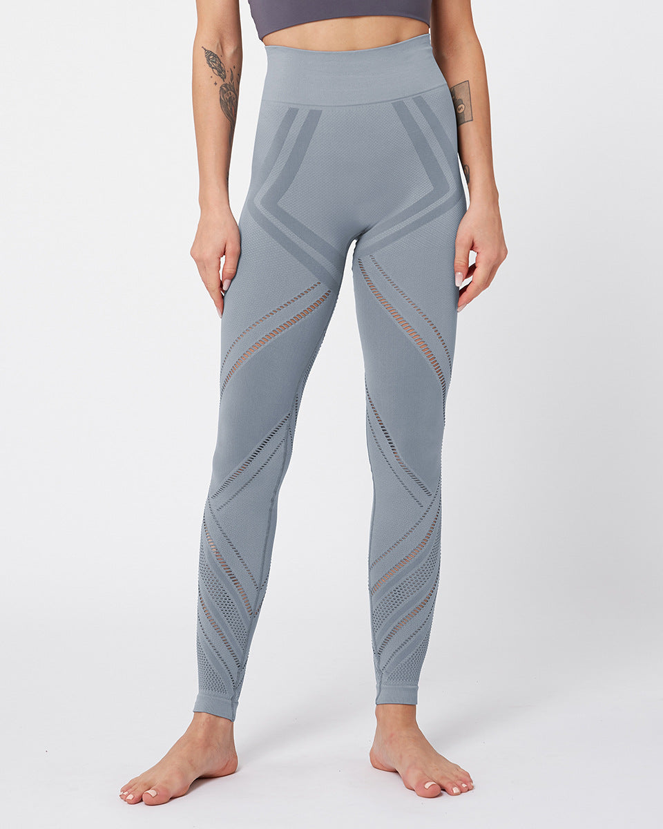 Seamless Running Leggings — Luna Forza running leggings, view 6