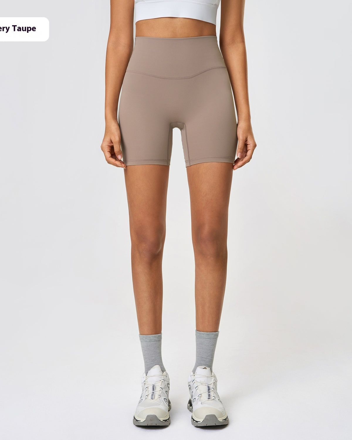 Naked-Feel Yoga Shorts — Luna Forza yoga shorts, view 23