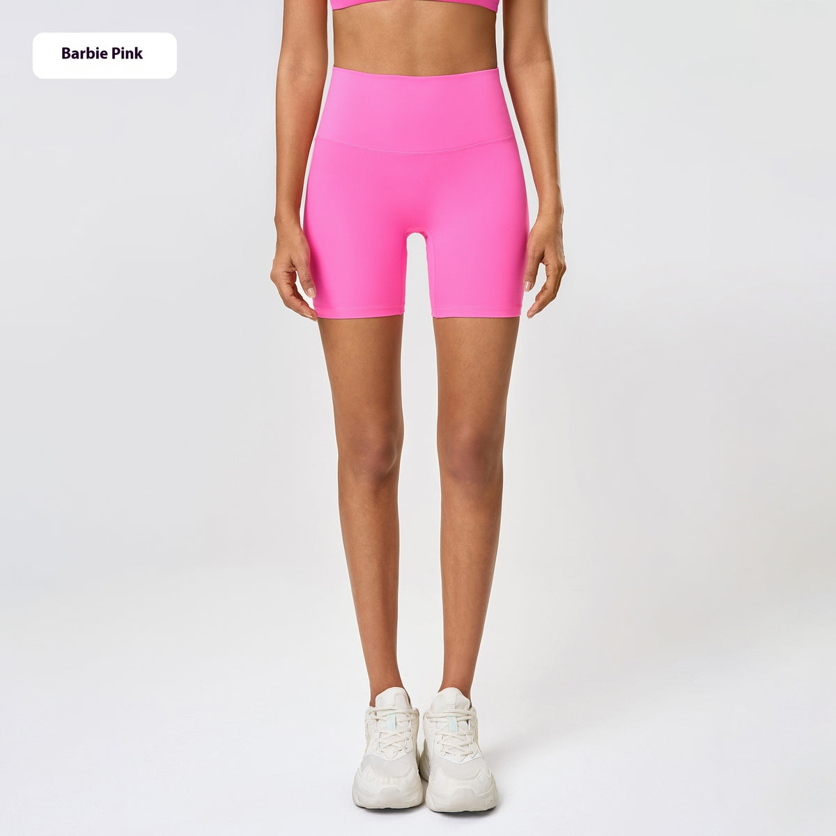 Naked-Feel Yoga Shorts — Luna Forza yoga shorts, view 11