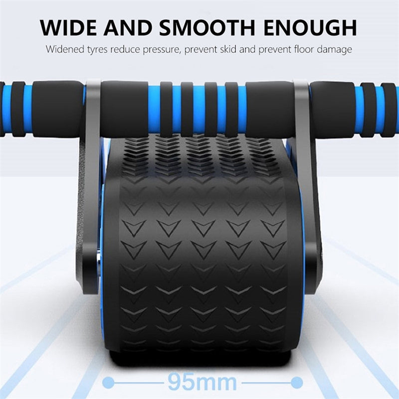 Rebound Ab Wheel Roller with Knee Pad — Luna Forza home gym equipment, view 4