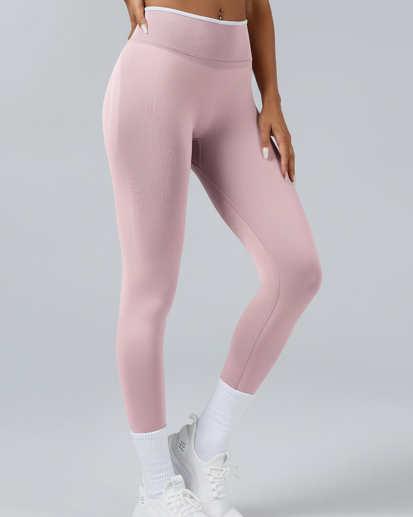 Seamless High-Waist Yoga Pants — Luna Forza yoga pants, view 2
