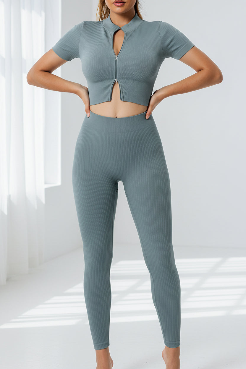 Quick-Dry Yoga Separates — Luna Forza yoga separates, view 16