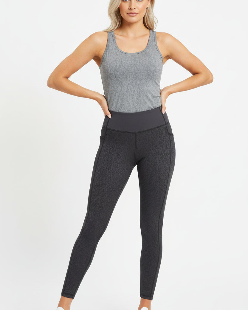 Loose Vest & Shorts Set — Luna Forza loungewear set, view 4