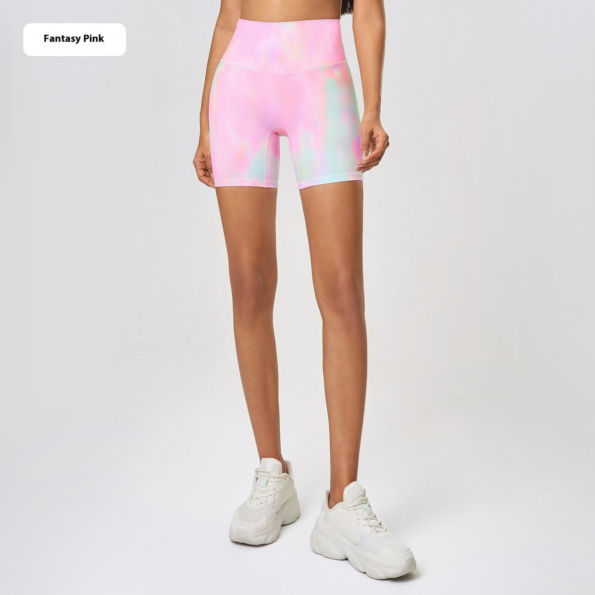 Naked-Feel Yoga Shorts — Luna Forza yoga shorts, view 10