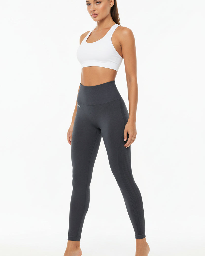 High-Waist Sculpt Yoga Pants — Luna Forza yoga pants, view 7