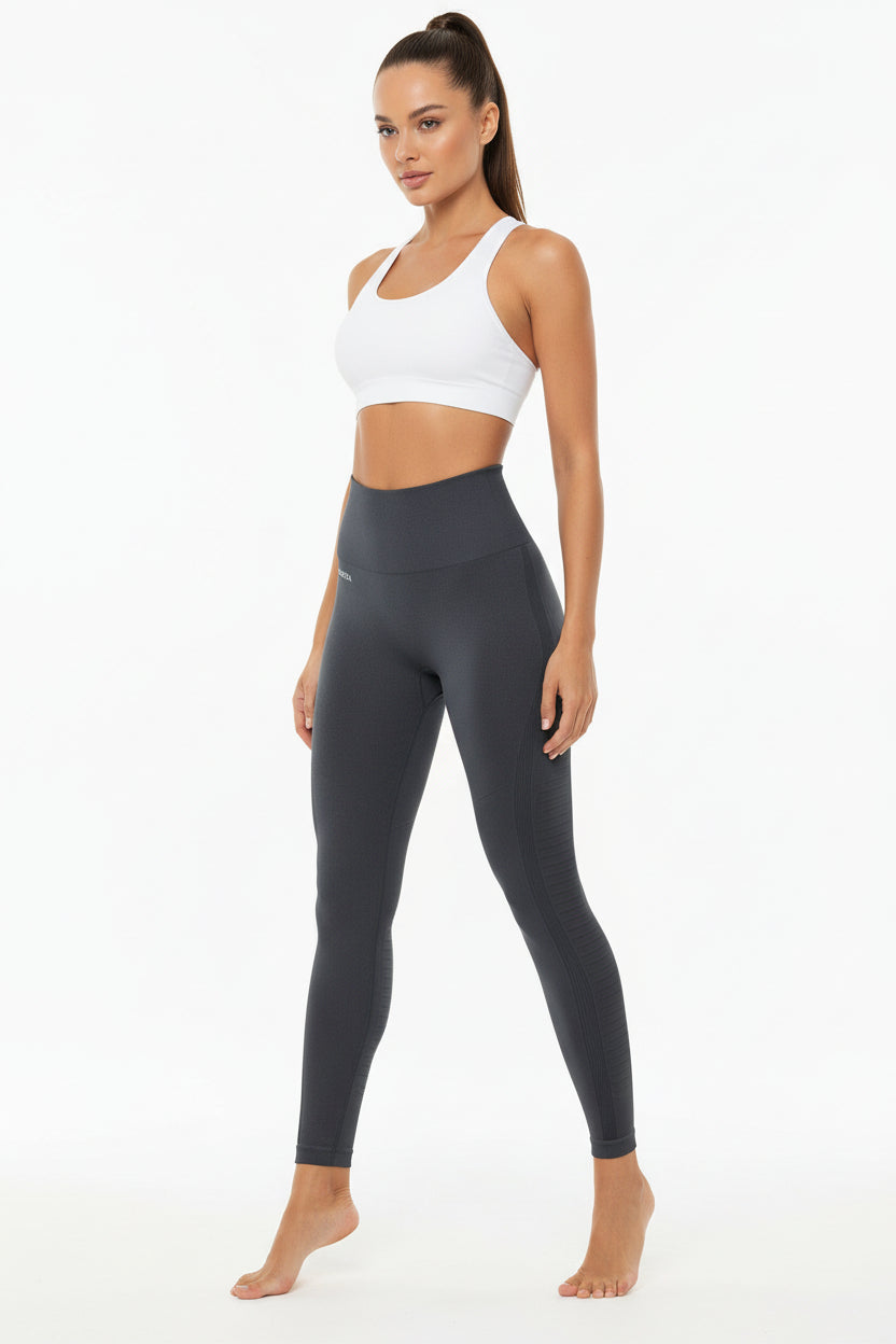 High-Waist Sculpt Yoga Pants — Luna Forza yoga pants, view 7