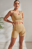 Yoga Shorts & Top Set — Luna Forza activewear set, view 7