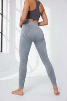 Seamless Running Leggings — Luna Forza running leggings, view 3