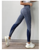 Quick-Dry Cropped 7/8 Leggings — Luna Forza gym leggings, view 4