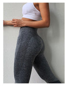 Quick-Dry Cropped 7/8 Leggings — Luna Forza gym leggings, view 2