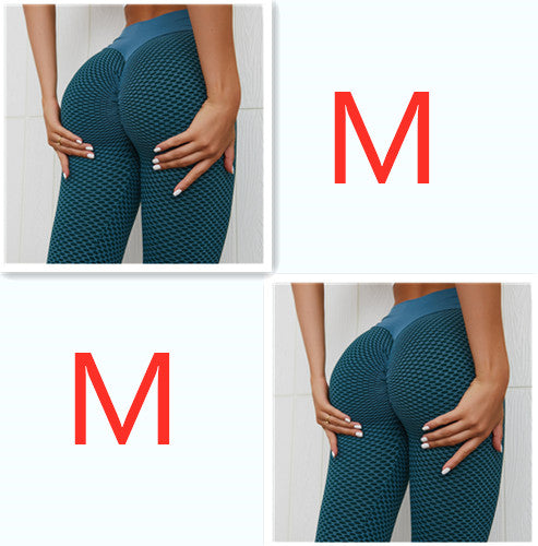 Aria plaid seamless high-waist gym leggings by Luna Forza (view 3)