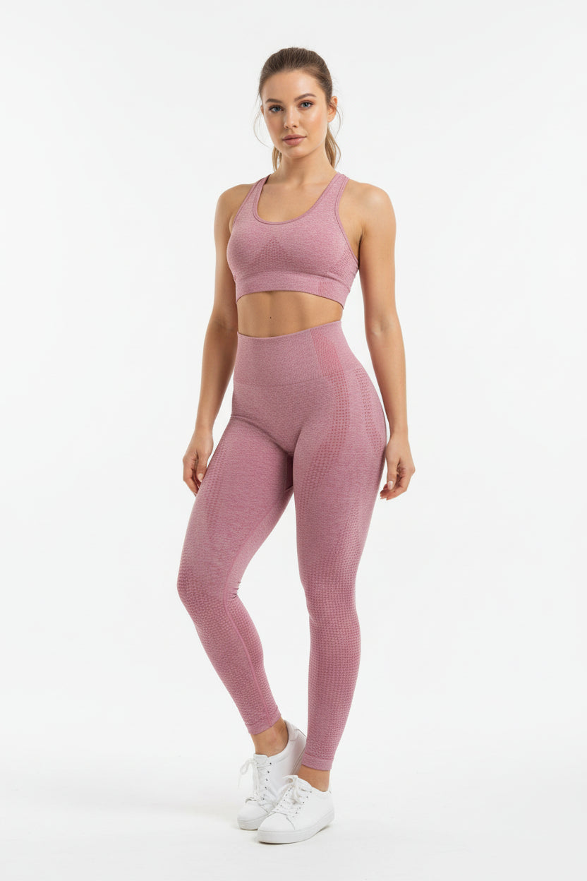 Quick-Dry Fitness Tights — Luna Forza gym tights, view 2