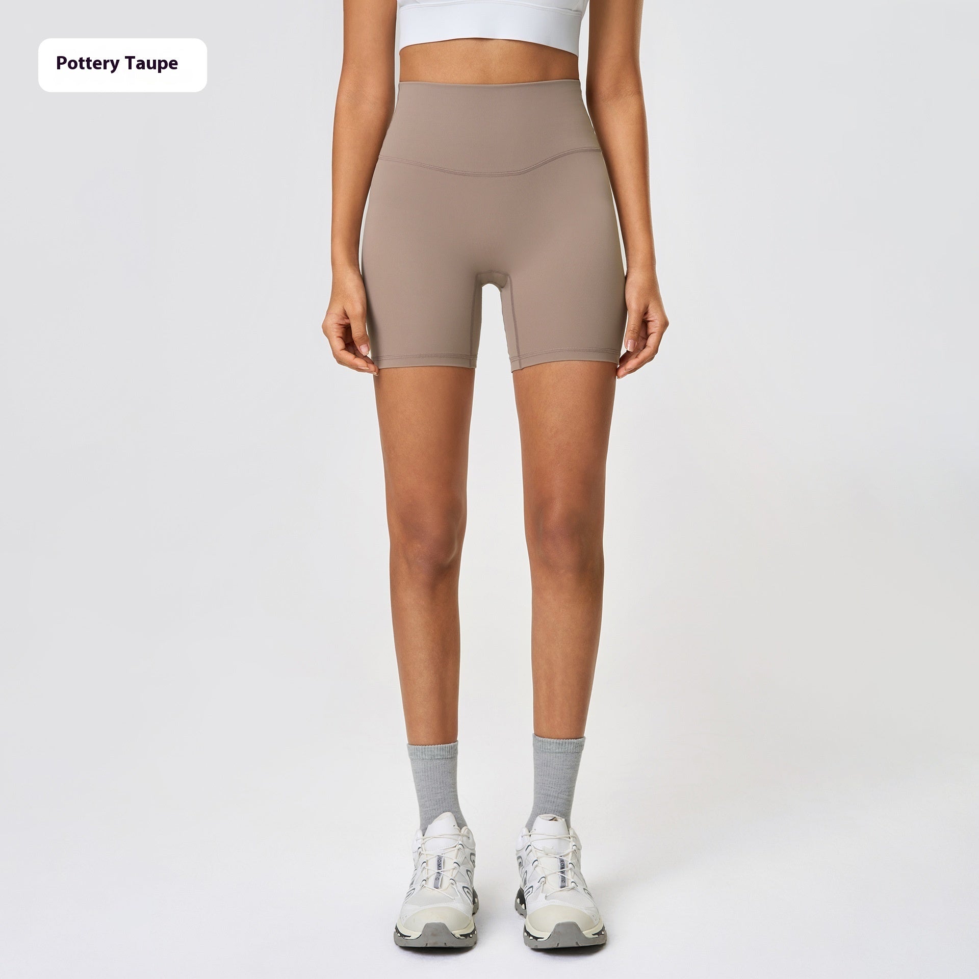 Naked-Feel Yoga Shorts — Luna Forza yoga shorts, view 23