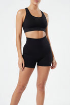 High-Waist Running Shorts — Luna Forza running shorts, view 4