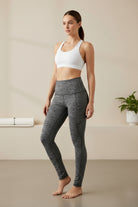 High-Waist Yoga Leggings with Pockets — Luna Forza yoga pants, view 3