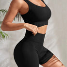 Yoga Shorts & Top Set — Luna Forza activewear set, view 10