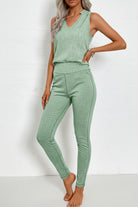 Loose Vest & Shorts Set — Luna Forza loungewear set, view 2