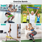 5-Pack Resistance Bands Set — Luna Forza home gym equipment, view 3