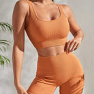 Yoga Shorts & Top Set — Luna Forza activewear set, view 12