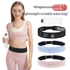 Woman wearing Luna Forza Reflective Running Belt with Water Bottle — women's running accessories, Australia