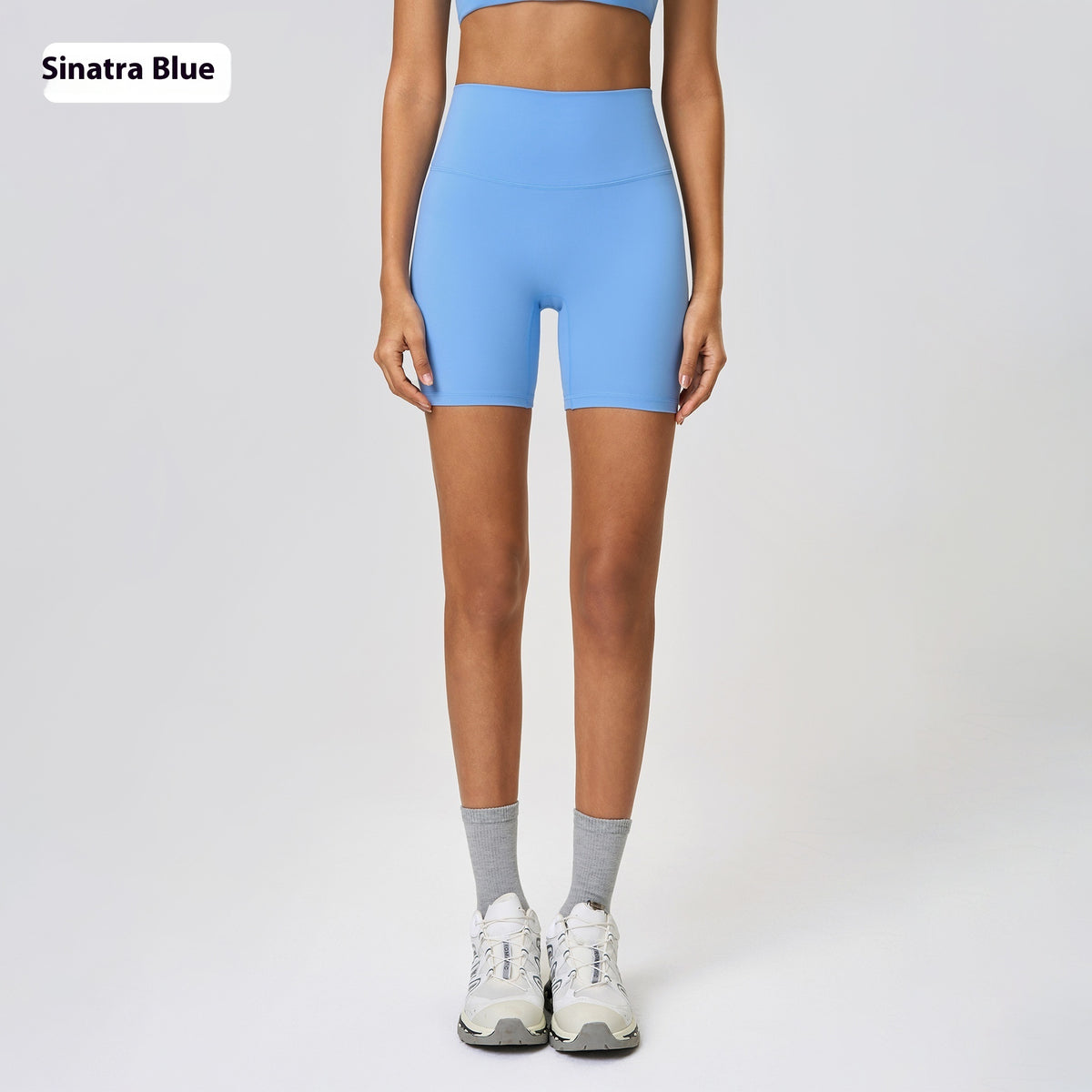 Naked-Feel Yoga Shorts — Luna Forza yoga shorts, view 22