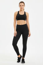 High-Waist Yoga Leggings with Pockets — Luna Forza yoga pants, view 4