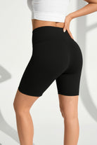 High-Waist Butt-Lift Bike Shorts — Luna Forza bike shorts, view 8