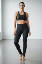 High-Waist Yoga Leggings with Pockets — Luna Forza yoga pants, view 5