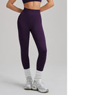 Seamless High-Waist Sculpt Leggings — Luna Forza shaping leggings, view 9