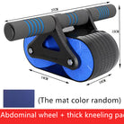 Rebound Ab Wheel Roller with Knee Pad — Luna Forza home gym equipment, view 7