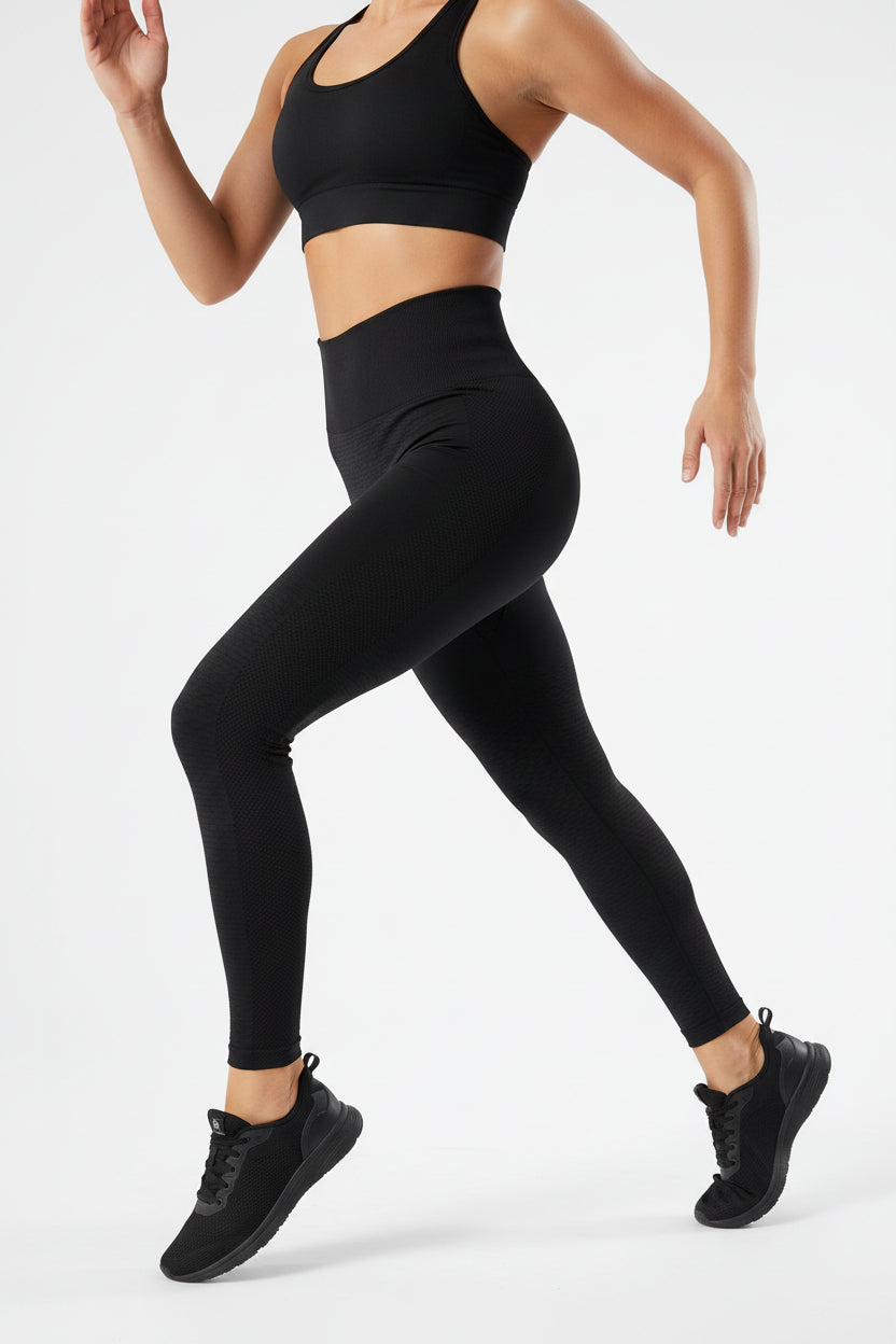 High-Waist Running Shorts — Luna Forza running shorts, view 2