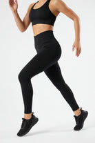 High-Waist Running Shorts — Luna Forza running shorts, view 2