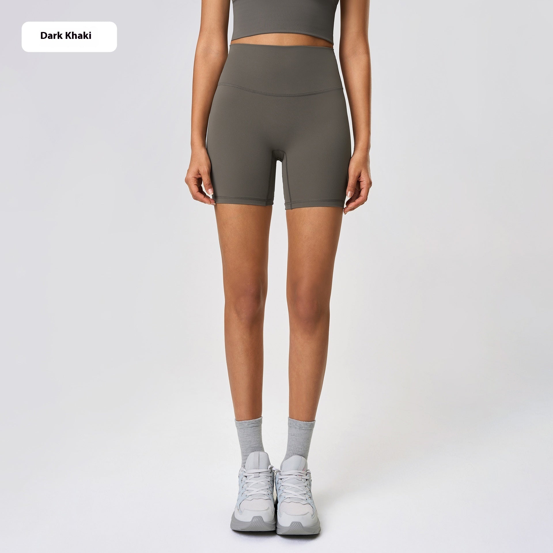 Naked-Feel Yoga Shorts — Luna Forza yoga shorts, view 18