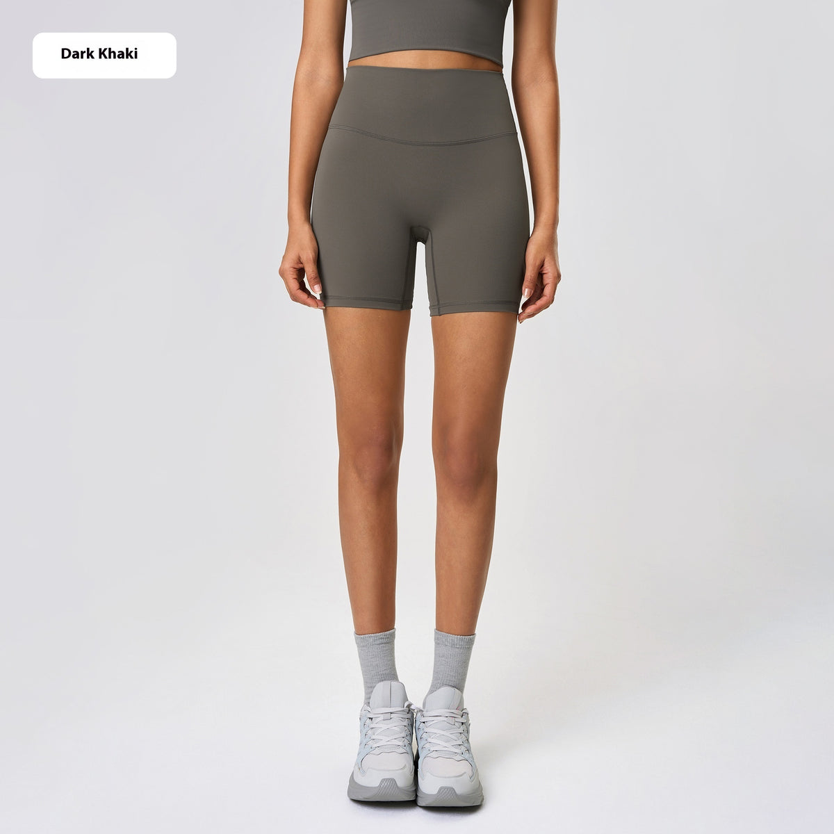 Naked-Feel Yoga Shorts — Luna Forza yoga shorts, view 18