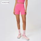 Naked-Feel Yoga Shorts — Luna Forza yoga shorts, view 9