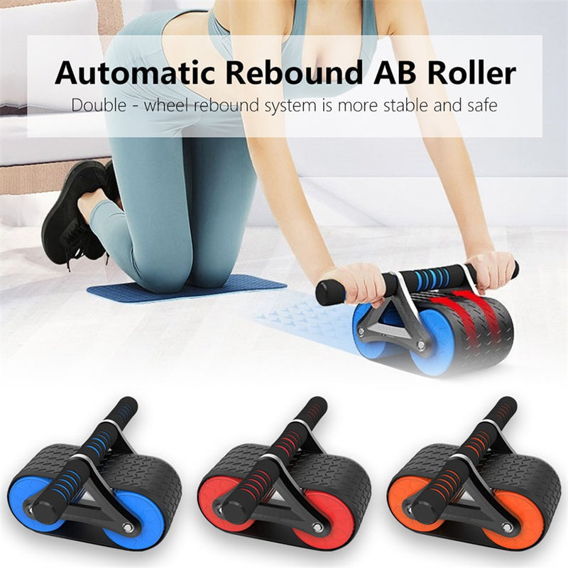 Rebound Ab Wheel Roller with Knee Pad — Luna Forza home gym equipment, Australia