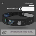 Reflective Running Belt with Water Bottle — Luna Forza running accessories, view 2