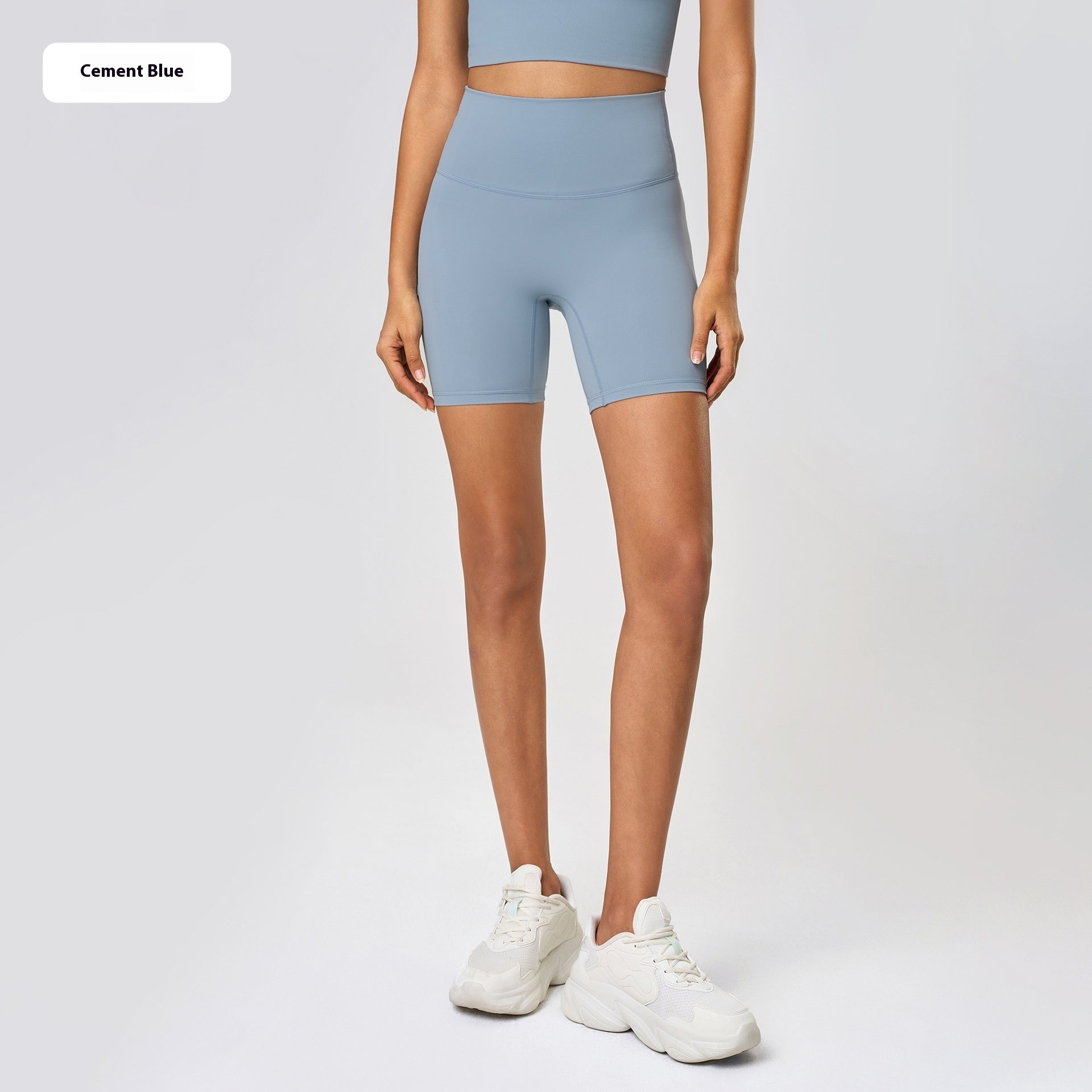 Naked-Feel Yoga Shorts — Luna Forza yoga shorts, view 3