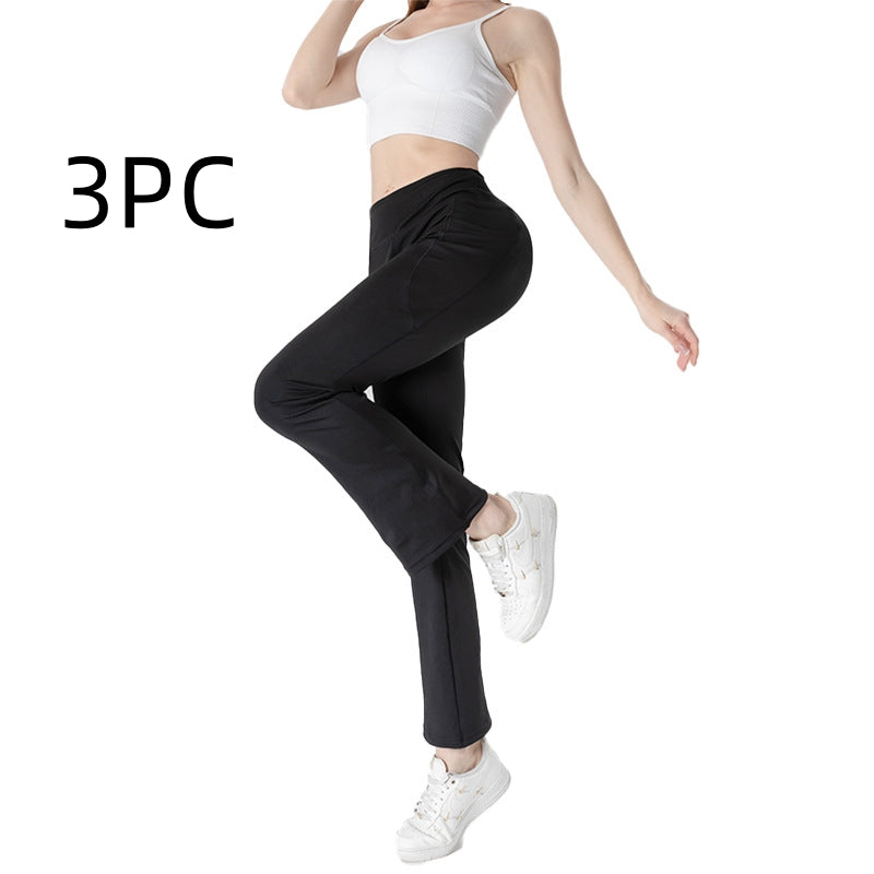 Tummy-Control Bootcut Cropped Pants — Luna Forza shaping leggings, view 13